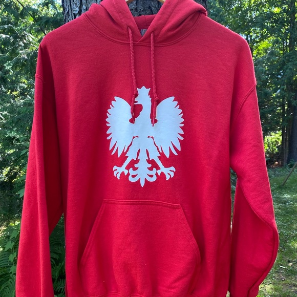 Unisex Polska Poland Hoodie - Picture 2 of 3